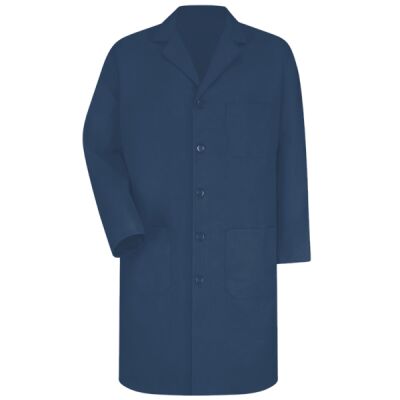 Button Front Lab Coat Extended Sizes Thumbnail
